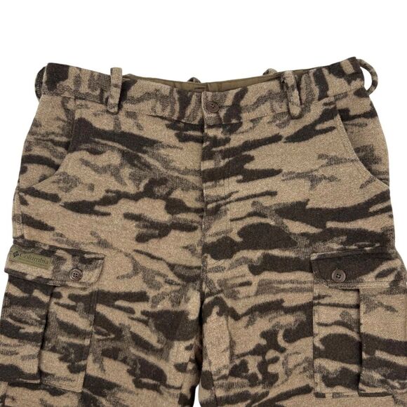 Vintage Columbia Men's Gallatin Range Hunting Pant Beige Camo Size 40x32 - Picture 3 of 11